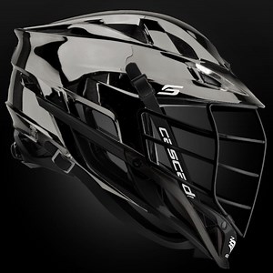 Cascade S Gunmetal Finish Lacrosse Helmet