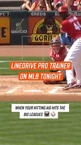 Launch line drives like a pro. ⚾ 💪 #mlb #baseball #baseballlife #baseballhittingdrills #baseballplayer #baseballislife #linedriveprotrainer | Linedrivepro Trainer