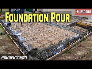 How to Pour a House Foundation Room Addition Concrete Pour