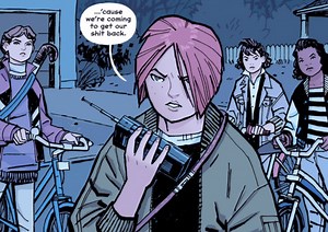 Brian K Vaughan and Cliff Chang's Papergirls: like an all-girl Stranger Things, with time-travel