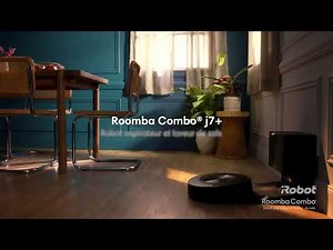 Le nouveau robot aspirateur et laveur de sols 2-en-1 est arrivé | Roomba Combo® j7+ | iRobot