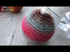 Easy Crochet Christmas Ornament