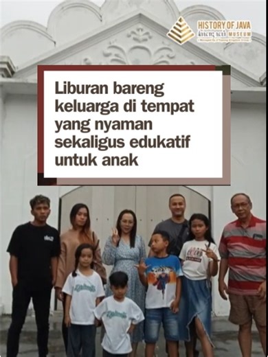 Liburan bersama keluarga jadi makin bermakna di Museum History of Java! Nikmati pengalaman menyusuri jejak peradaban Jawa dari masa ke masa, dari terbentuk nya Jawa hingga era modern. 📚 Semua dikemas interaktif, cocok untuk liburan keluarga! #dtopengkingdomfoundation #historyofjava #museumsejarahjawa #belajarsejarah #museum #diorama #wisataedukasi #wisatasejarah #belajarseru #momenberharga #wisatayogyakarta #sejarahindonesia #keluargabahagia #visitjogja #wisatajogja #infojogja #wisatahits