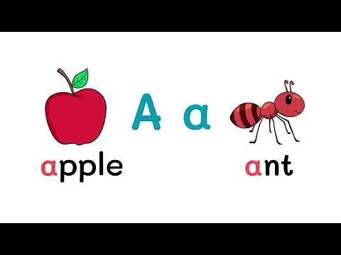 Learn the Alphabet – Letter Aa: Sound, Words & Writing Practice