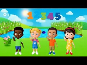 🎶 12345 Number Song for Kids | Fun Counting Rhyme | Learn Numbers 1 to 10 | Nursery Rhyme