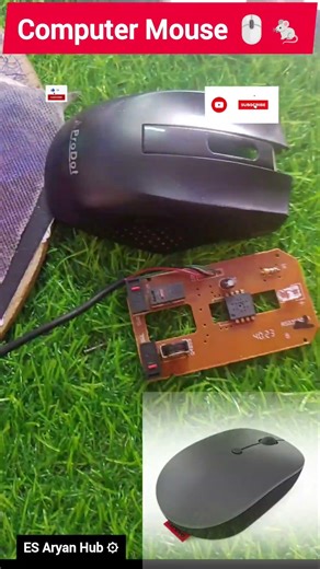 Computer mouse ke ander kya hota hai🤯🖱️| Computer Mouse | Mouse #shorts #computer #mouse #trending