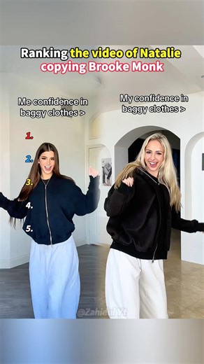 Brooke Monk has once again become Natalie’s source material.#copy #shortsviral #ranking #tiktok