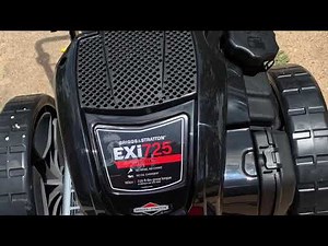 Reviewing the EARTHQUAKE walk behind string mower