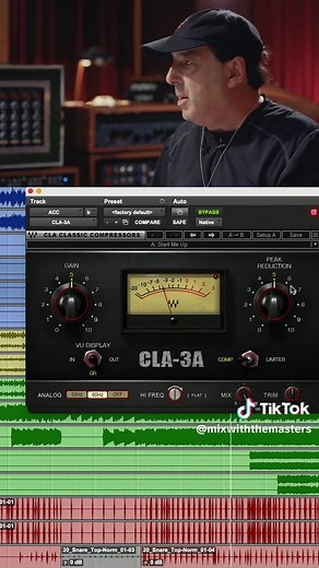 What are your favorite quick-fixes for acoustic guitar? Watch CLA mix a community track from scratch, demonstrating his approach to EQ, panning, and compression in real-time. #cla #mixer #guitar #studiotime #mixwiththemasters