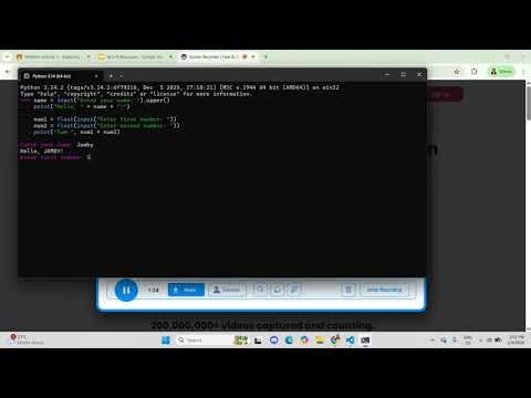 Midterm Activity 1 - Exploring Python