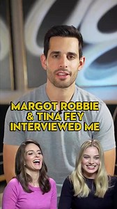 340K views · 10K reactions | Margot Robbie and Tina Fey turned the tables on me  #margotrobbie #tinafey #interview | Chris Van Vliet | Facebook