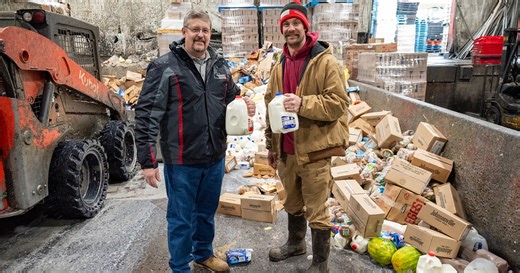 One company's waste milk is a farm's white gold