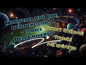 Come Usare I Codici Grabovoi