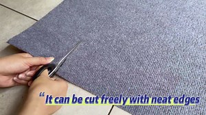 Carpet Runner 4 x 10 FT Gray – Indoor Outdoor Rug with Non-Slip TPE Rubber Backing, Commercial Floor Mat for Hallway, Kitchen, Balcony, Living Room, Patio, Deck