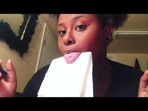 Frog eyes tongue piercing - DIY