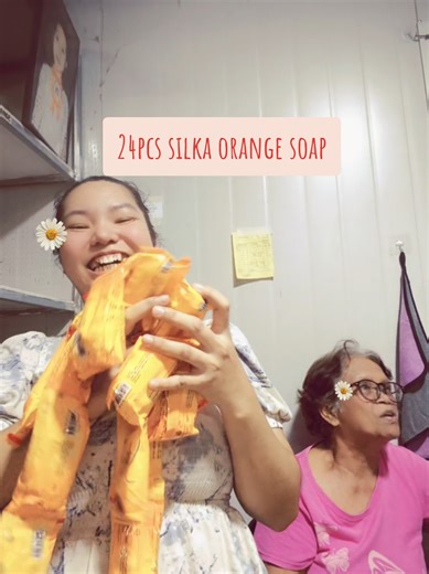 24pcs Silka Orange Soap #silka #soap #papayasoap
