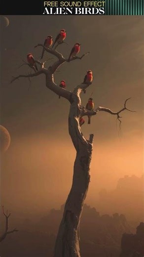 ALIEN BIRDS | SOUND EFFECT #aliensound #soundeffects #alienanimals #sound
