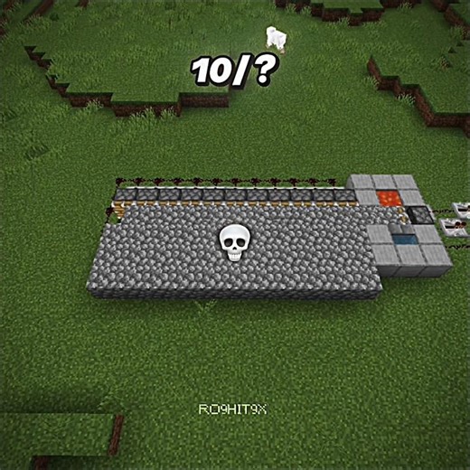 Minecraft infinite cobblestone generator moment 🫡