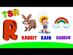 Letter R story | Kids Learning Alphabet R | English Alphabet | Educational Videos For Toddlers