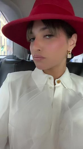 Fashion Spotlight: Stylish Look in a Car