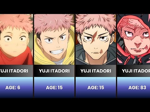 Evolution of Jujutsu Kaisen Characters