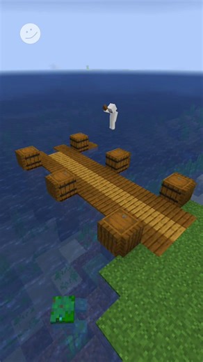 Minecraft fishing dock tutorial #minecraft #tutorial
