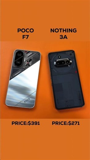 POCO F7 vs Nothing 3A – Which One Actually Wins? ⚡ #speedtest #comparison #phones