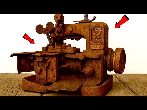 Can You Guess the Age of This Rusty Antique Tool? 😱 | Full Restoration