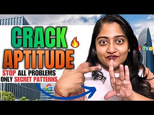 Master Aptitude😳Blueprint to CRACK APTITUDE like PRO🔥
