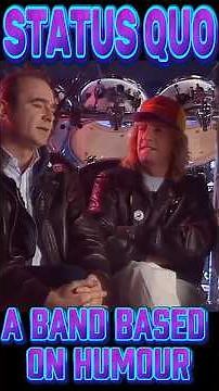 UK rockers STATUS QUO: A band based on humour! #statusquoshorts
