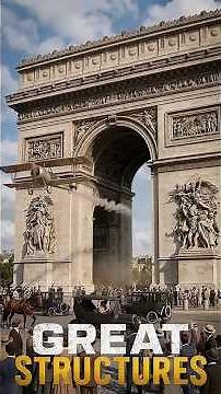 The Untold Engineering Story of the Arc de Triomphe #history #curiosity #construction