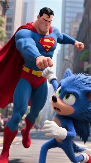 Sonic VS superman QUEM GANHA?!