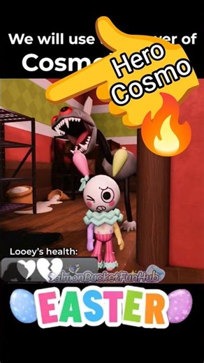 Cosmo save Easter Looey skin in Dandy's world new update #dandysworld #roblox #update