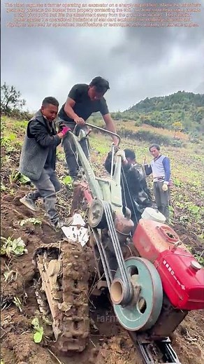 Steep Slope Challenge: When Farm Machinery Meets Its Match