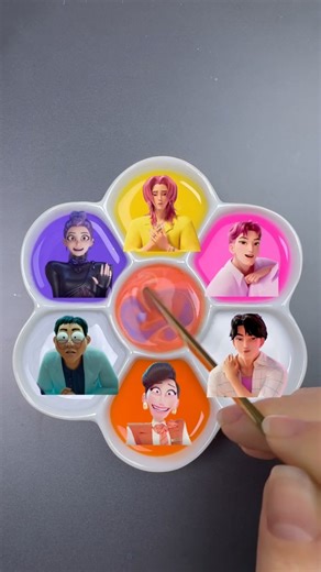 Kpop Demons Hunter 🎨 Color mixing (Part 52)