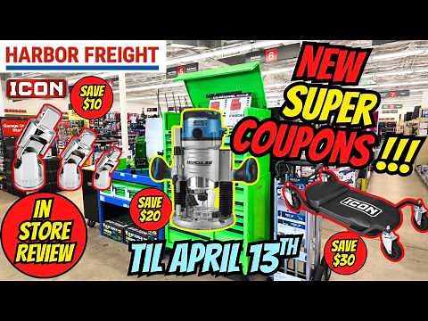 Harbor Freight Super Coupons Just Dropped! Here's the Best Deals