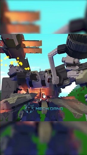 his weapon is A WHOLE SKYSCRAPER?! #roblox #armoredcore #mech #gundam