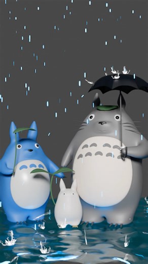 Como criar chuva com partículas no Blender rápido