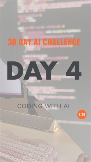 Eleni on Instagram: "30 Day AI Challenge - Day 4: Coding with AI I needed a way to track all my content for 30 days. So I built a custom content calendar tool with AI's help. Started with basic HTML in Notepad (anyone can do this) then tinkered with CSS/JavaScript to jazz it up. Then upgraded to VS Code and made it actually fun to use. If you know some coding basics, AI is like having a senior developer sitting next to you. I know what I want, Claude helps me build it faster. Tomorrow: Using AI