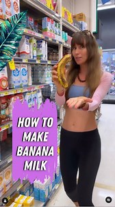 Episode 14 of Shopping with freelee! Banana milk 🥛 I recommend adding a single frozen banana to the mix. You can add less water and make a creamier milk if you like. Just make sure they are ripe and spotty! Play around with pulsing vs full on blending. Full on blending can cause more bitterness and oxidisation. Lettuce know yr thoughts :) Btw, If you are interested in a great @froothie blender then let me know and I can get you a discount. Are you interested in healing your gut, eliminating blo