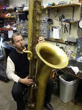 Rob Verdi Plays Contrabass Sax