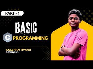 Basic C Programming | First Step in Coding Journey | (Part-1)