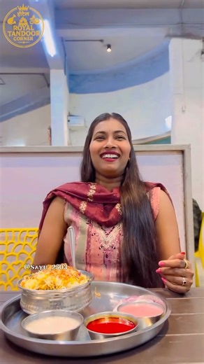 Sayali Patil on Instagram: "🍗 Hotel Royal Tandoor Corner – Kolhapur’s Royal Taste! 👑 🔥 From Spicy Mutton to Creamy Butter Chicken – We’ve got it all! ✨ Must Try Thalis: • Special Mutton Thali – ₹350/- • Mutton Fry Thali – ₹210/- • Special Butter Chicken Thali – ₹250/- • Butter Chicken Thali – ₹150/- • Butter Chicken Leg Piece Thali – ₹200/- • Chicken Fry / Masala Thali – ₹160/- 📍 Near Hockey Stadium, Kolhapur 📞 Call Now: 9823770444 👉 Dine-in | Takeaway | Full Taste Guaranteed . Editing By