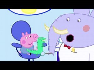 Peppa Pig  - Peppa Visits The Dentist For A Checkup