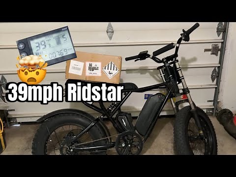 The Best upgrade for your Ridstar q20 (52v battery)