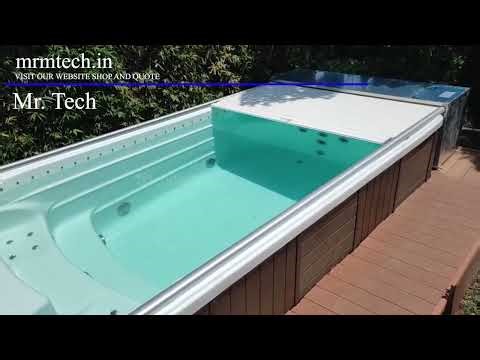 Aluminum Automatic Retractable Swimming Pool Covers