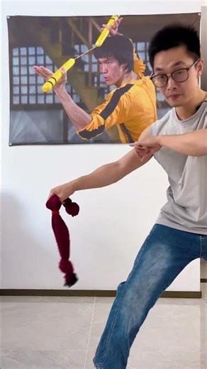 Tutorial skills nunchaku 285#佛山欧霸双节棍 #kungfu#nunchaku