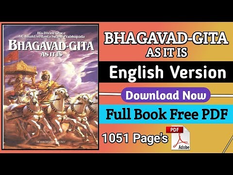 Bhagwat Geeta Book PDF | Download Free In English Language | Bhagwat Gita | Bhagwat Geeta Book PDF