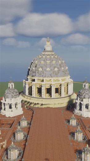 Bubbaflubba on Instagram: "3D printing St Peter’s Basilica in Minecraft 👀👀 . . . . #minecraft #gaming #minecraftdesign #minecraftcity #minecraftmemes #minecraftdesigns #gaming #minecraftcathedral"