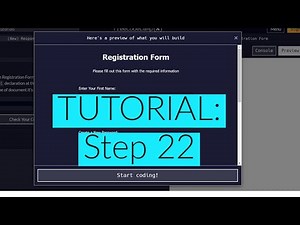 freeCodeCamp | Learn HTML Form: Step 22